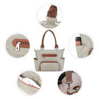 7-Piece Baby Nappy Bag Set