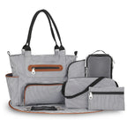 7-Piece Baby Nappy Bag Set