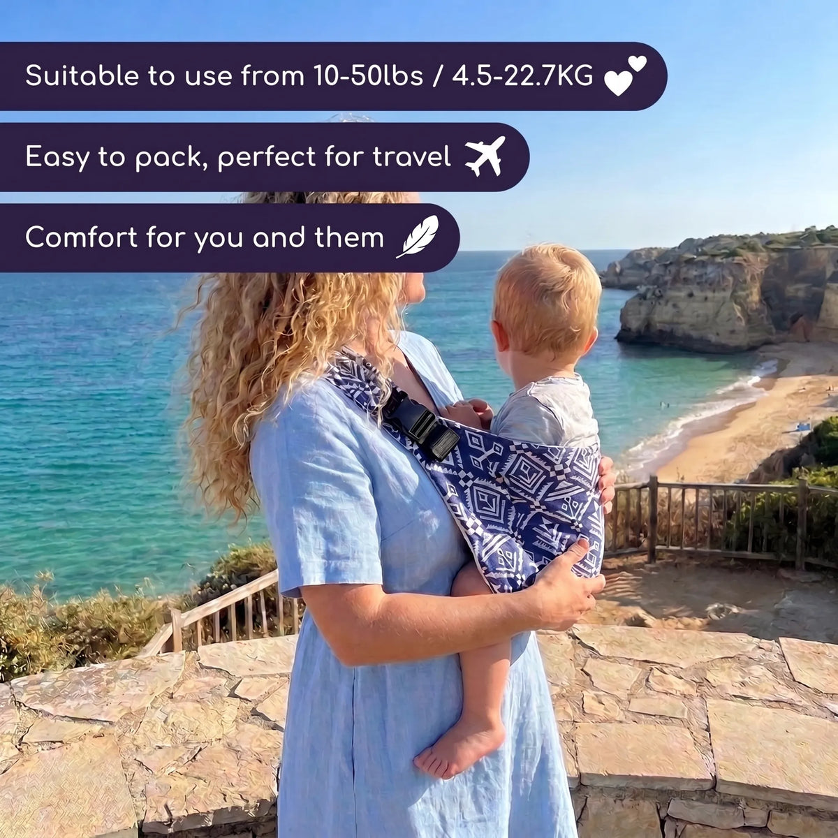 Ergonomic Baby Hip Seat Carrier
