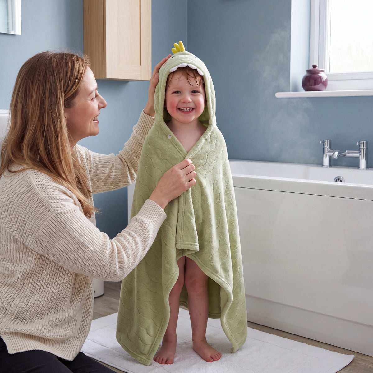 Melven Kids Hooded Bathrobe