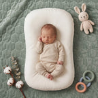 Pastel Cotton Baby Lounger Nest