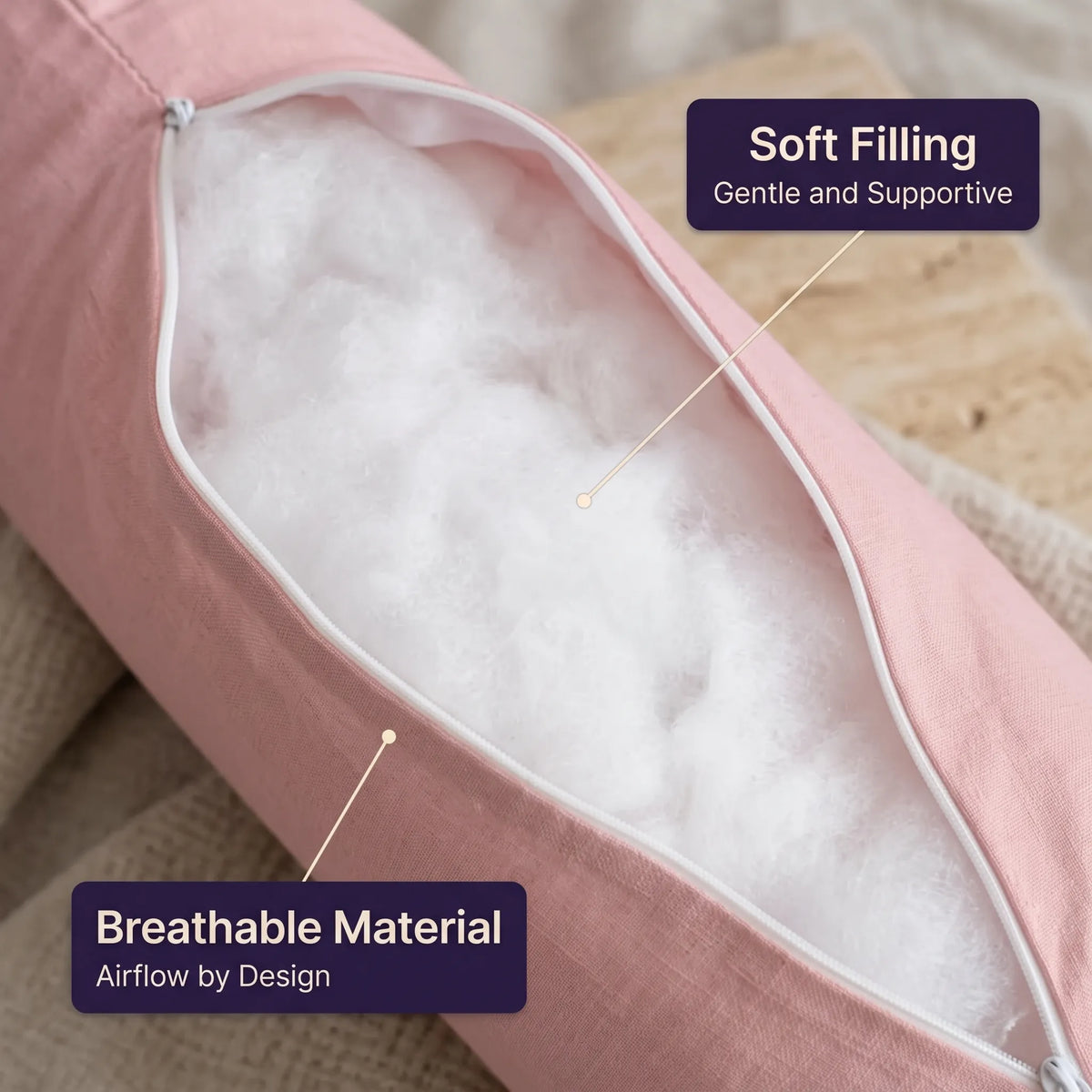 Pastel Cotton Baby Lounger Nest