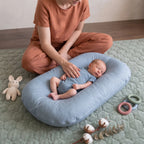 Pastel Cotton Baby Lounger Nest