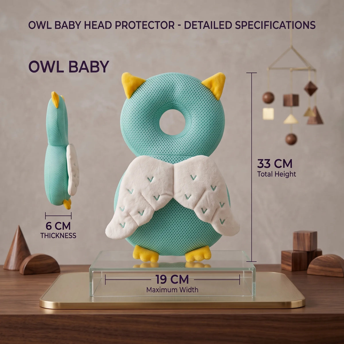 Baby Head Protection Backpack Cushion