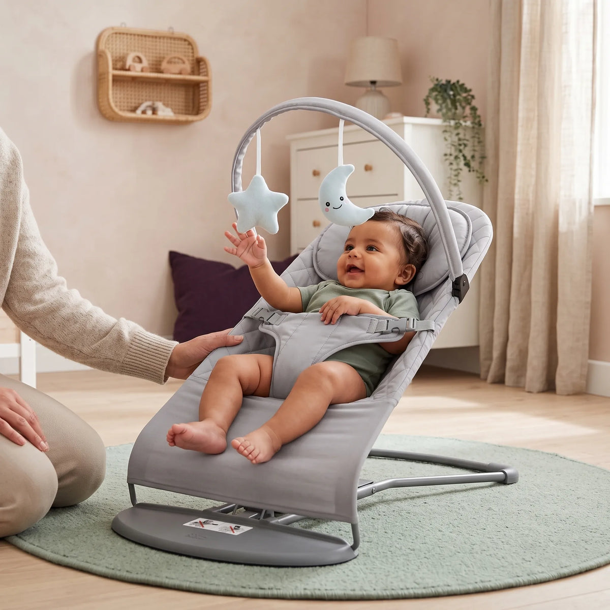 Comfort Foldable Baby Bouncer