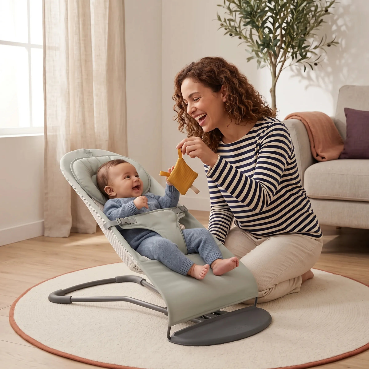 Comfort Foldable Baby Bouncer