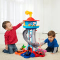 Rescue Tower Car Playset with Slide