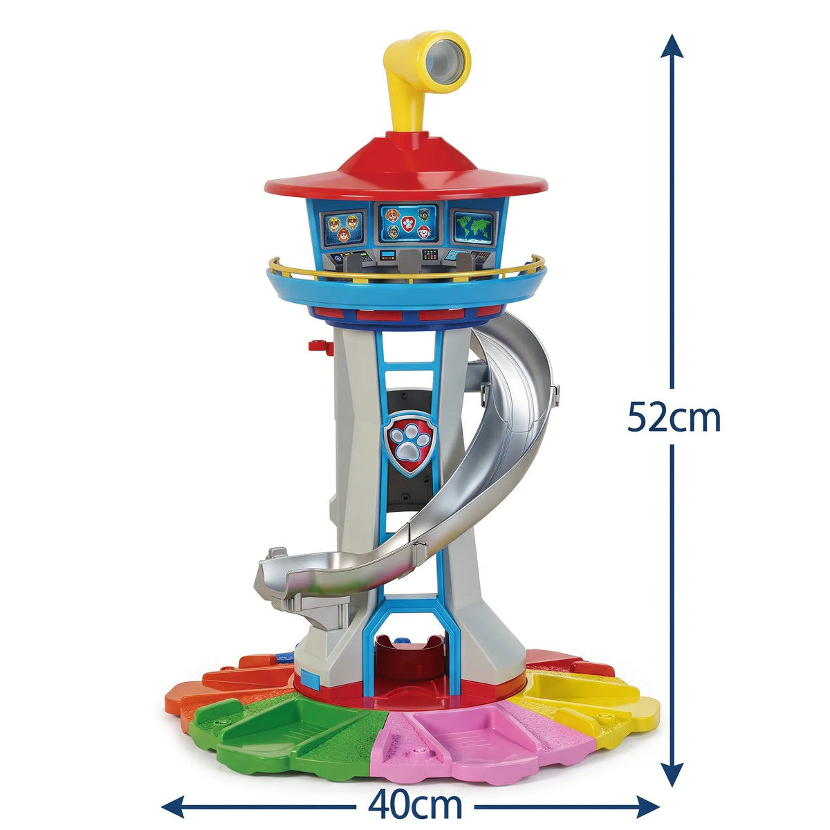 Rescue Tower Car Playset with Slide