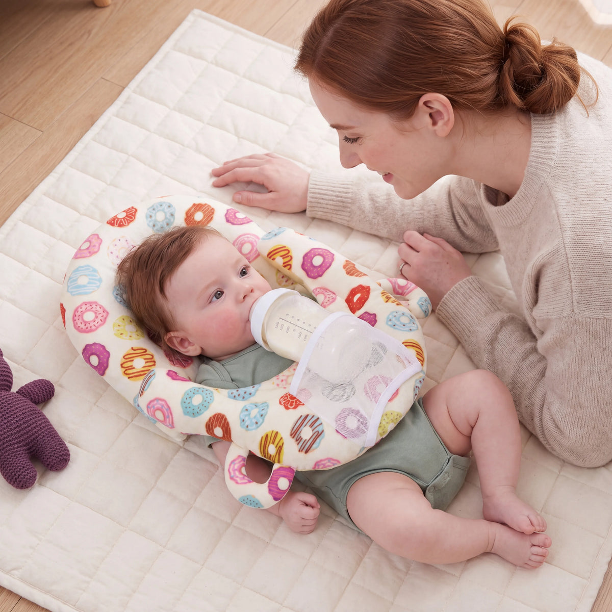U-Shaped Baby Feeding Support Pillow