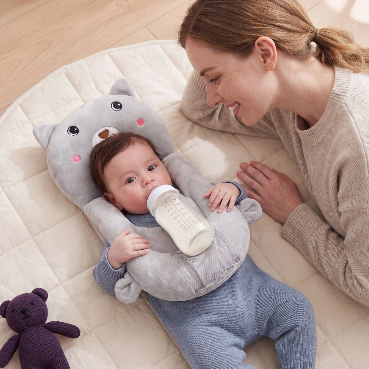 U-Shaped Baby Feeding Support Pillow