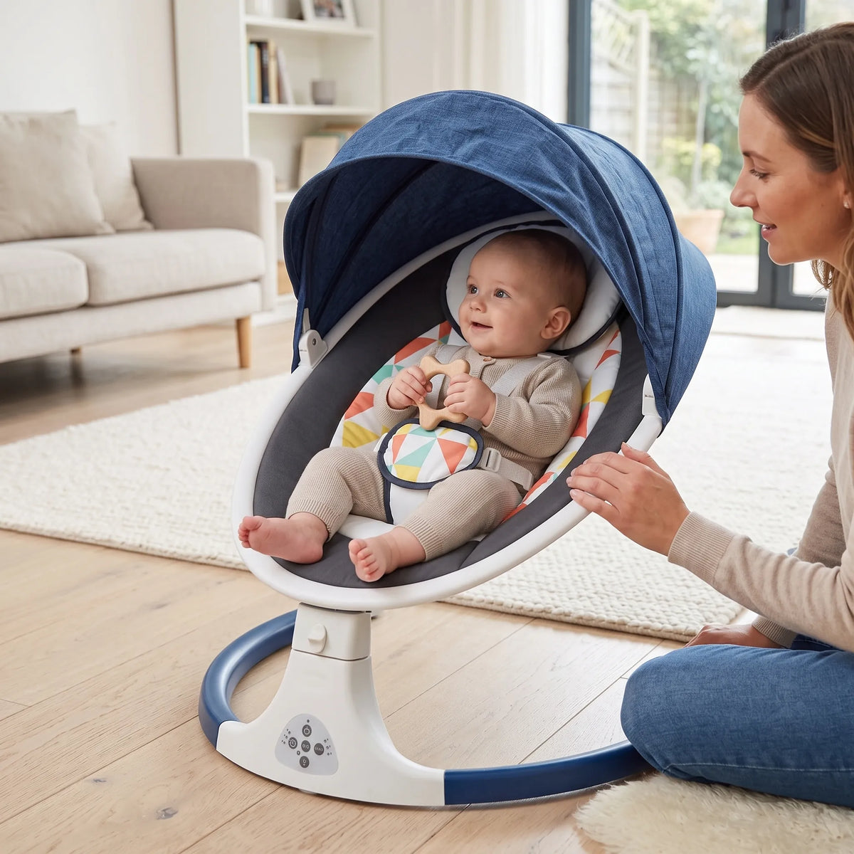Electric Baby Rocking Cradle Chair