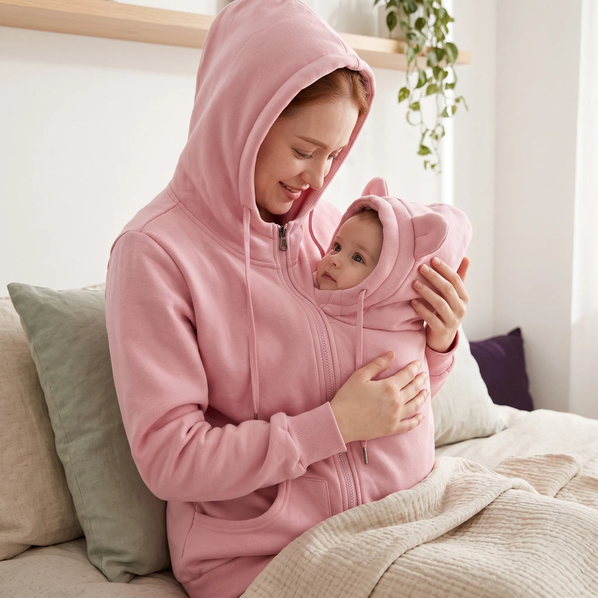 Kangaroo Babywearing Hoodie Carrier Cover