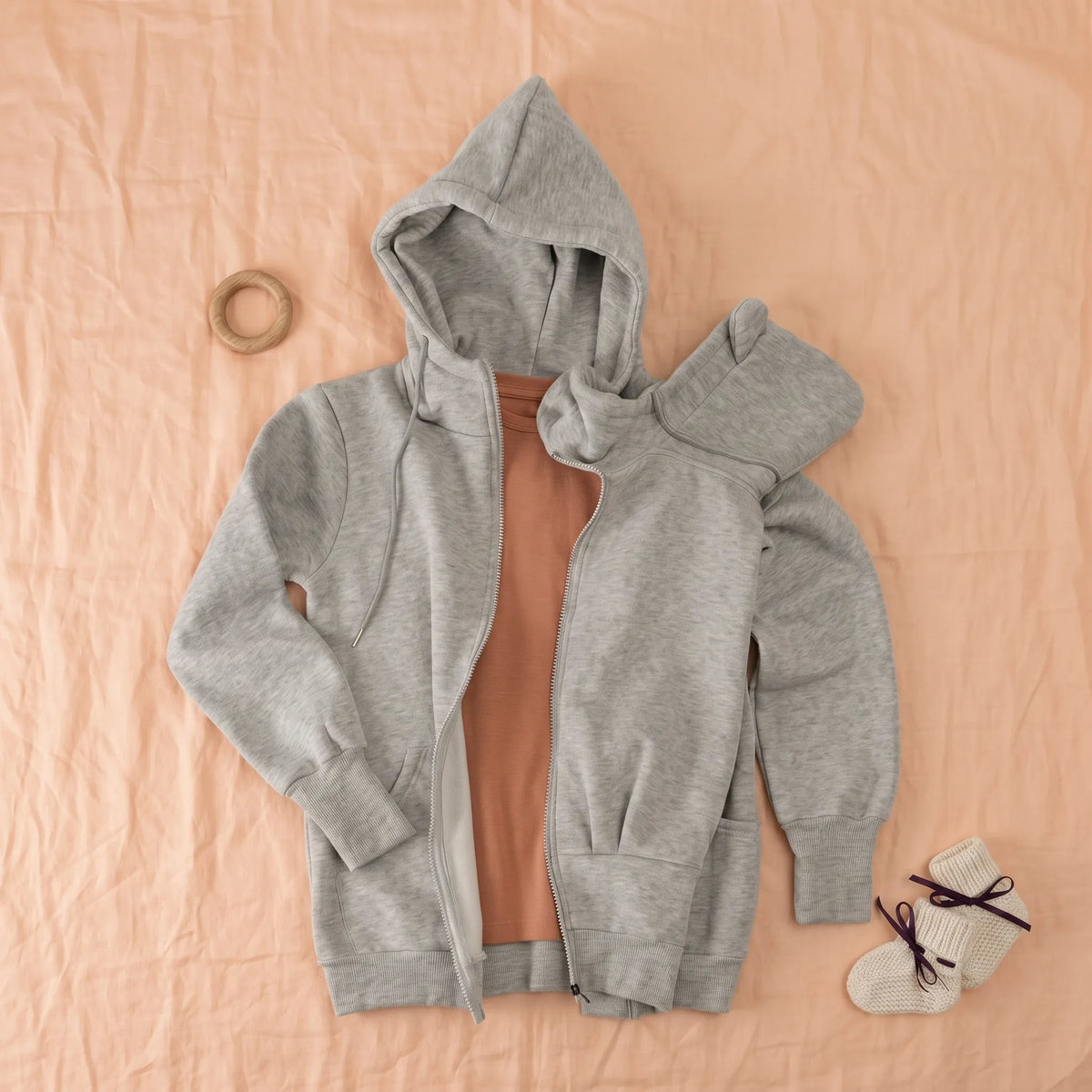 Kangaroo Babywearing Hoodie Carrier Cover