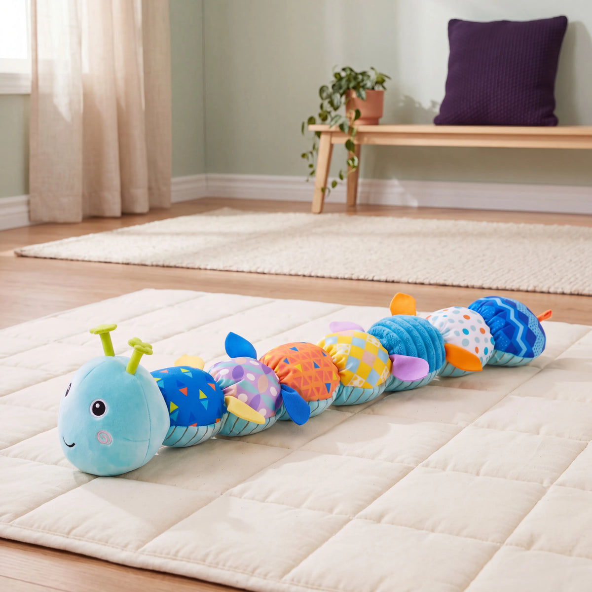 Musical Caterpillar Sensory Baby Toy