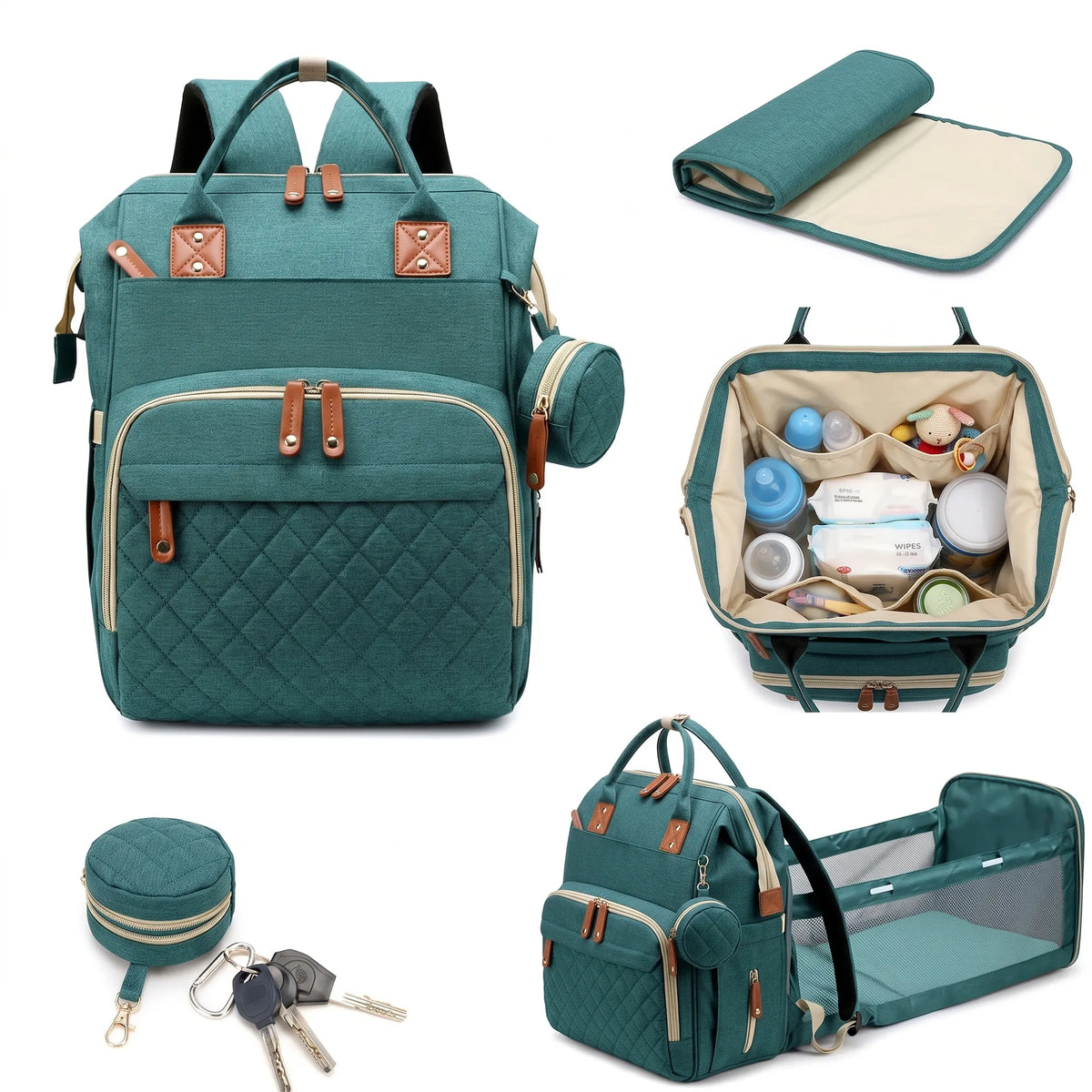 Multifunction Baby Diaper Backpack Bag