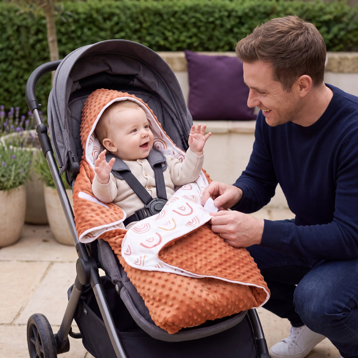 Melven Nest Baby Swaddle Blanket