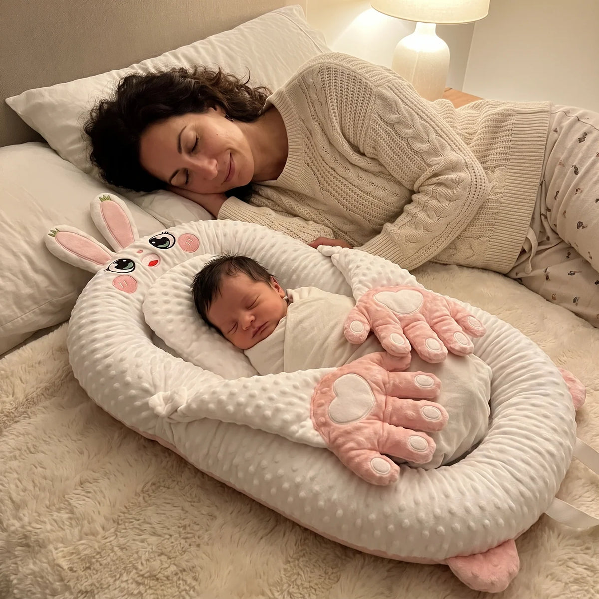 Patting Animal Baby Nest Pillow