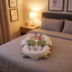 Patting Animal Baby Nest Pillow