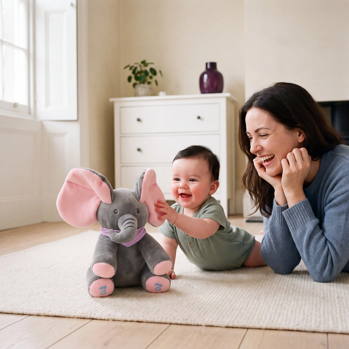 Peek-a-Boo Elephant Toy