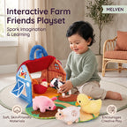 Soft Farm Animal Playset with Sounds