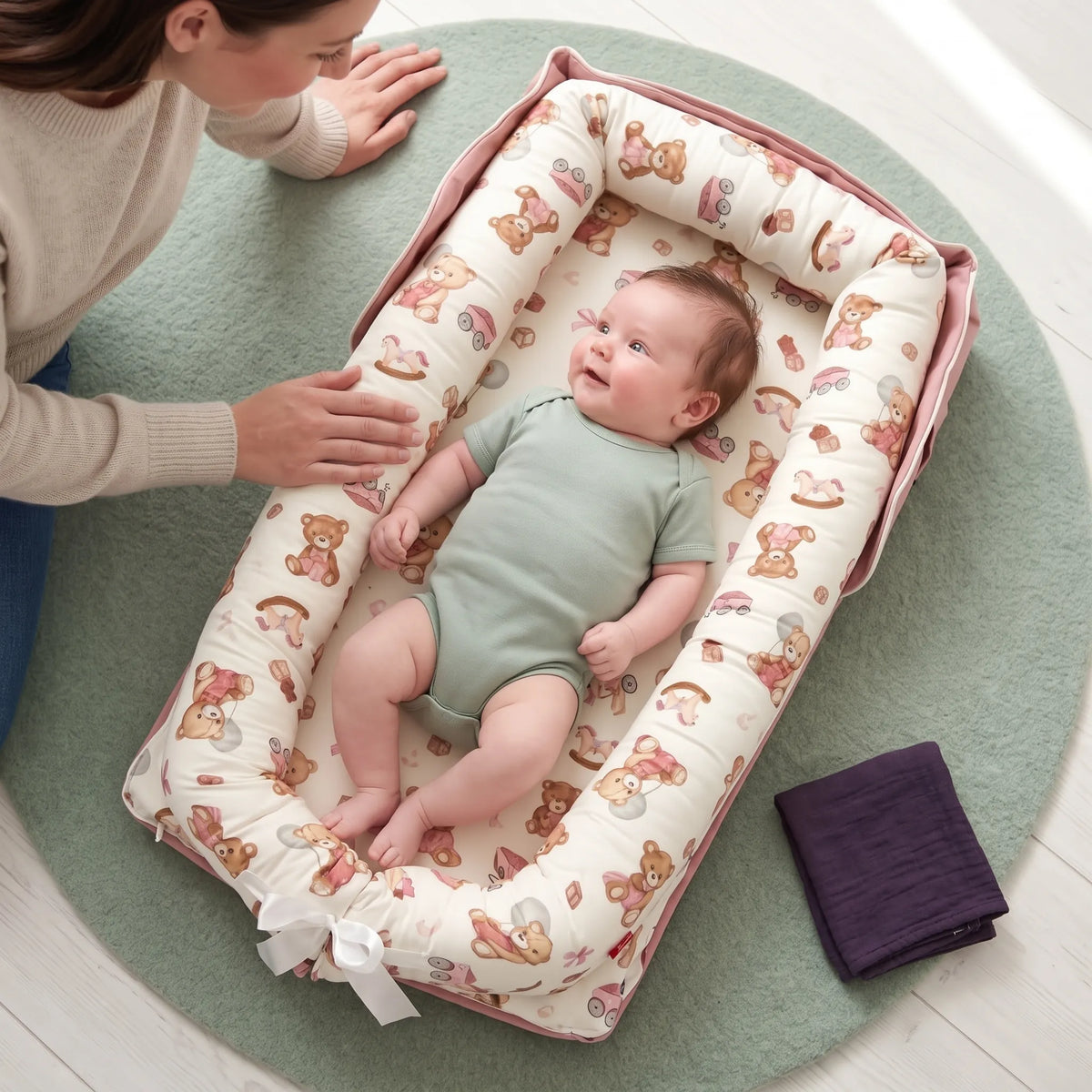 Portable Baby Crib Travel Nest