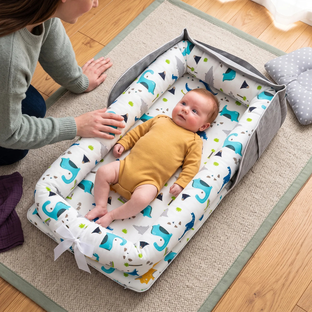 Portable Baby Crib Travel Nest
