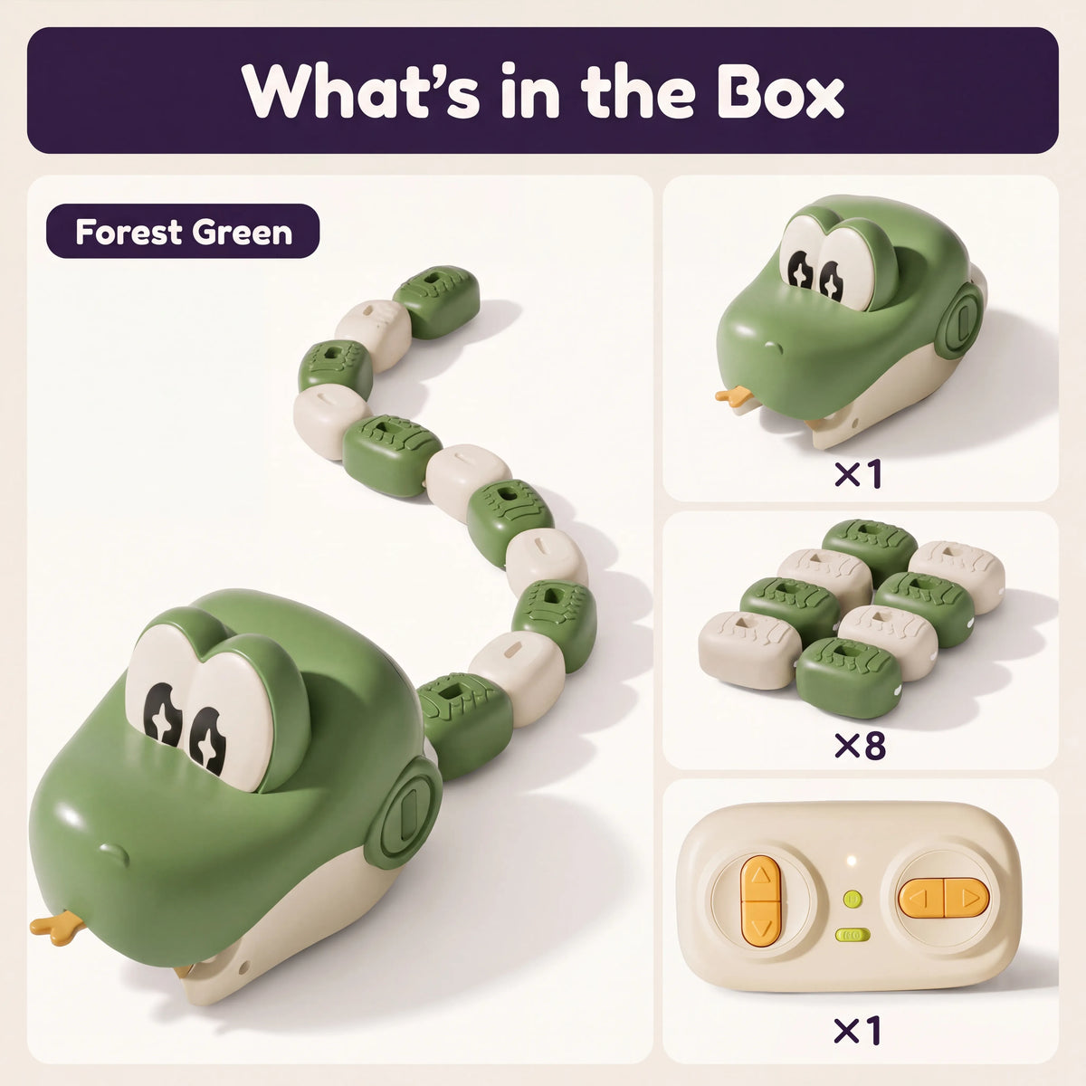 Remote Control Snake Toy