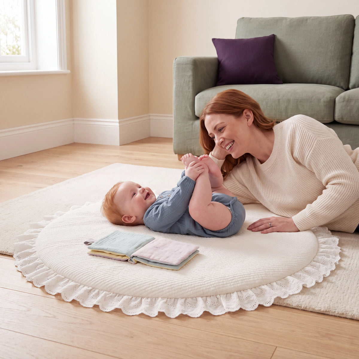 Melven Round Baby Play Mat