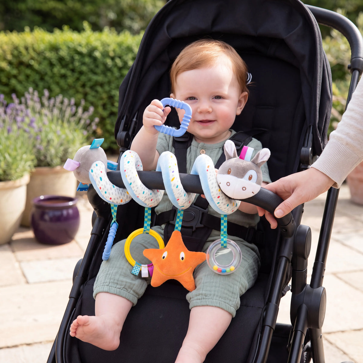 Safari Spiral Pram Toy