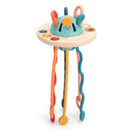 3-in-1 Silicone Sensory Baby Toy