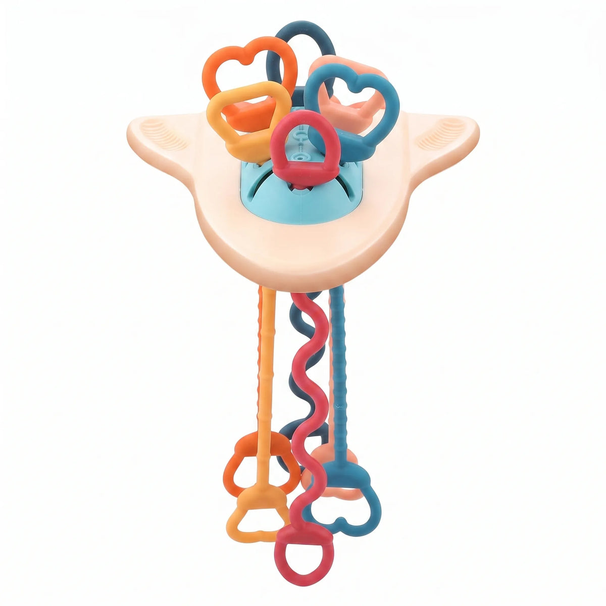 3-in-1 Silicone Sensory Baby Toy