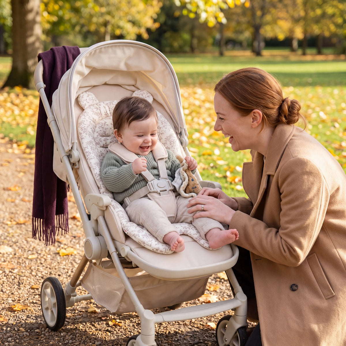 Soft Baby Stroller Cushion