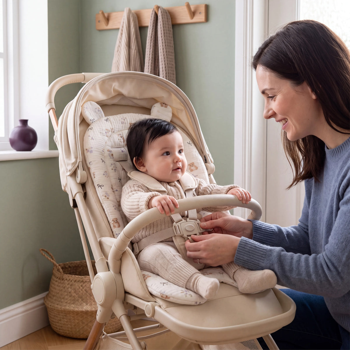 Soft Baby Stroller Cushion