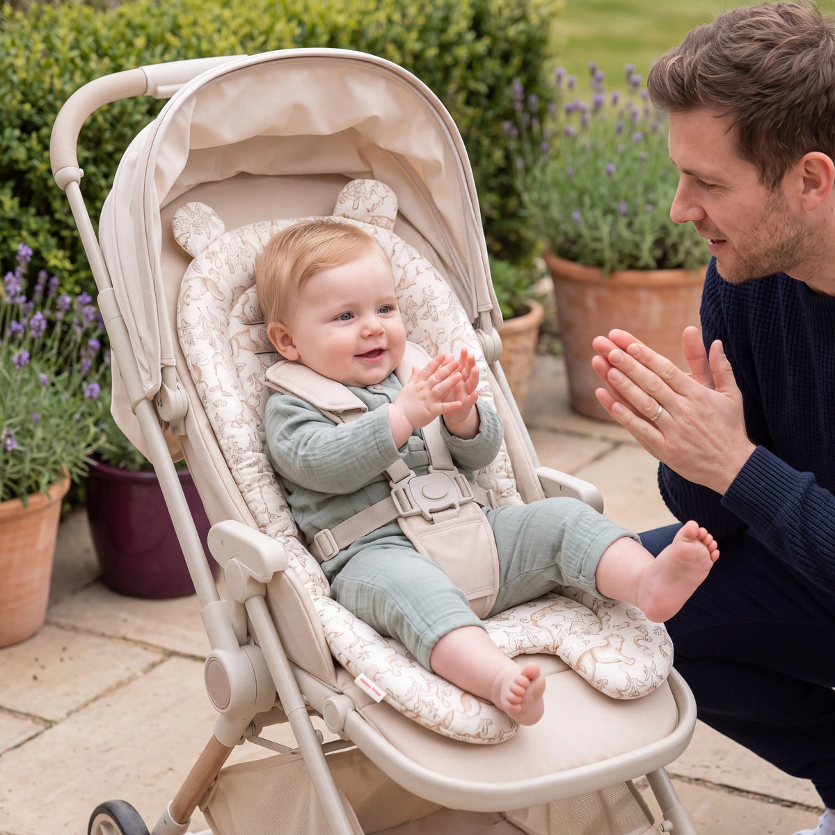 Soft Baby Stroller Cushion