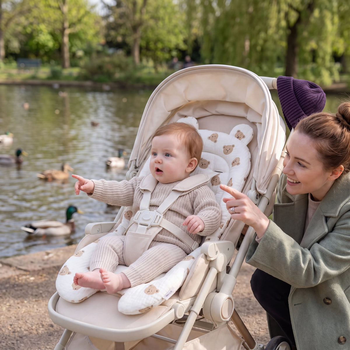 Soft Baby Stroller Cushion