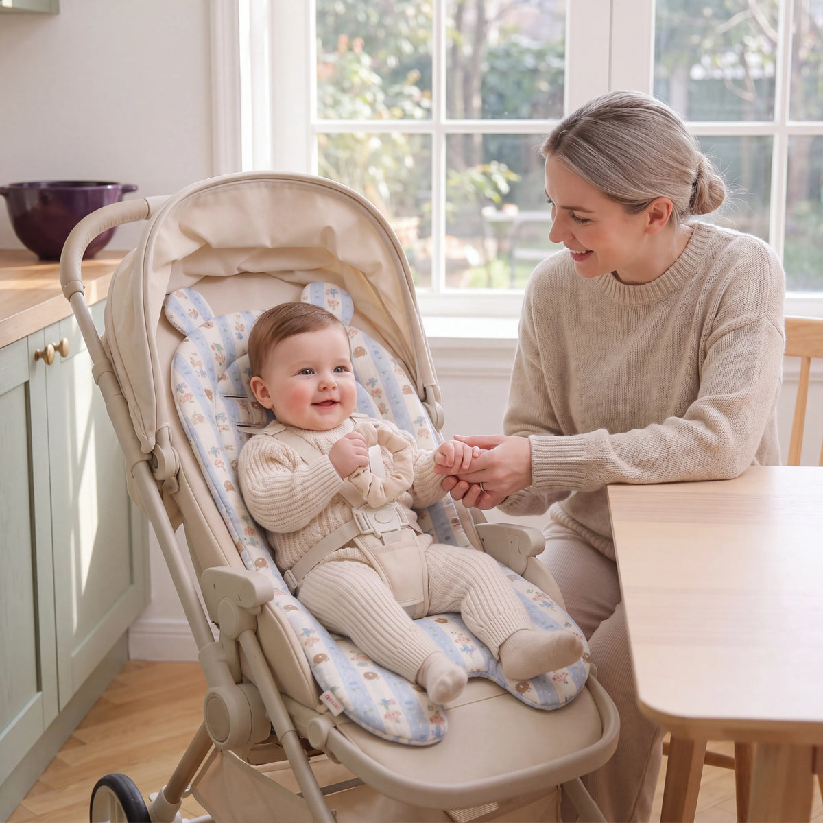 Soft Baby Stroller Cushion