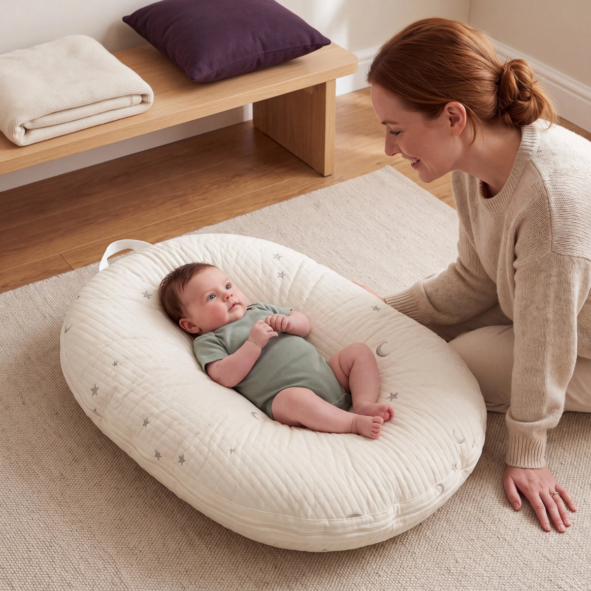 Soft Nest Baby Lounger
