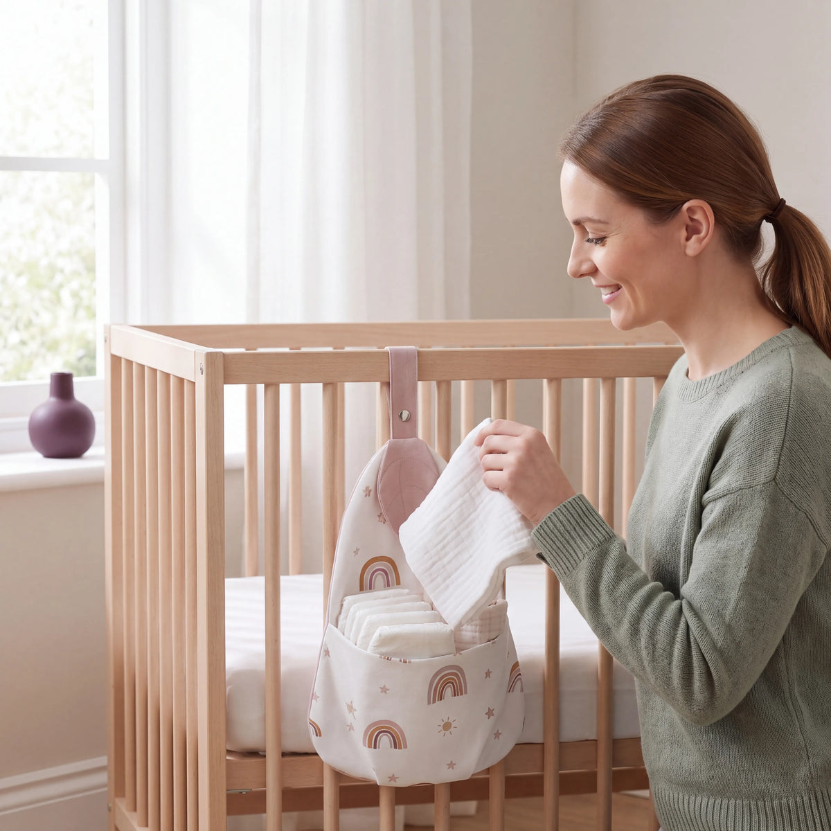 Hanging Nappy Caddy