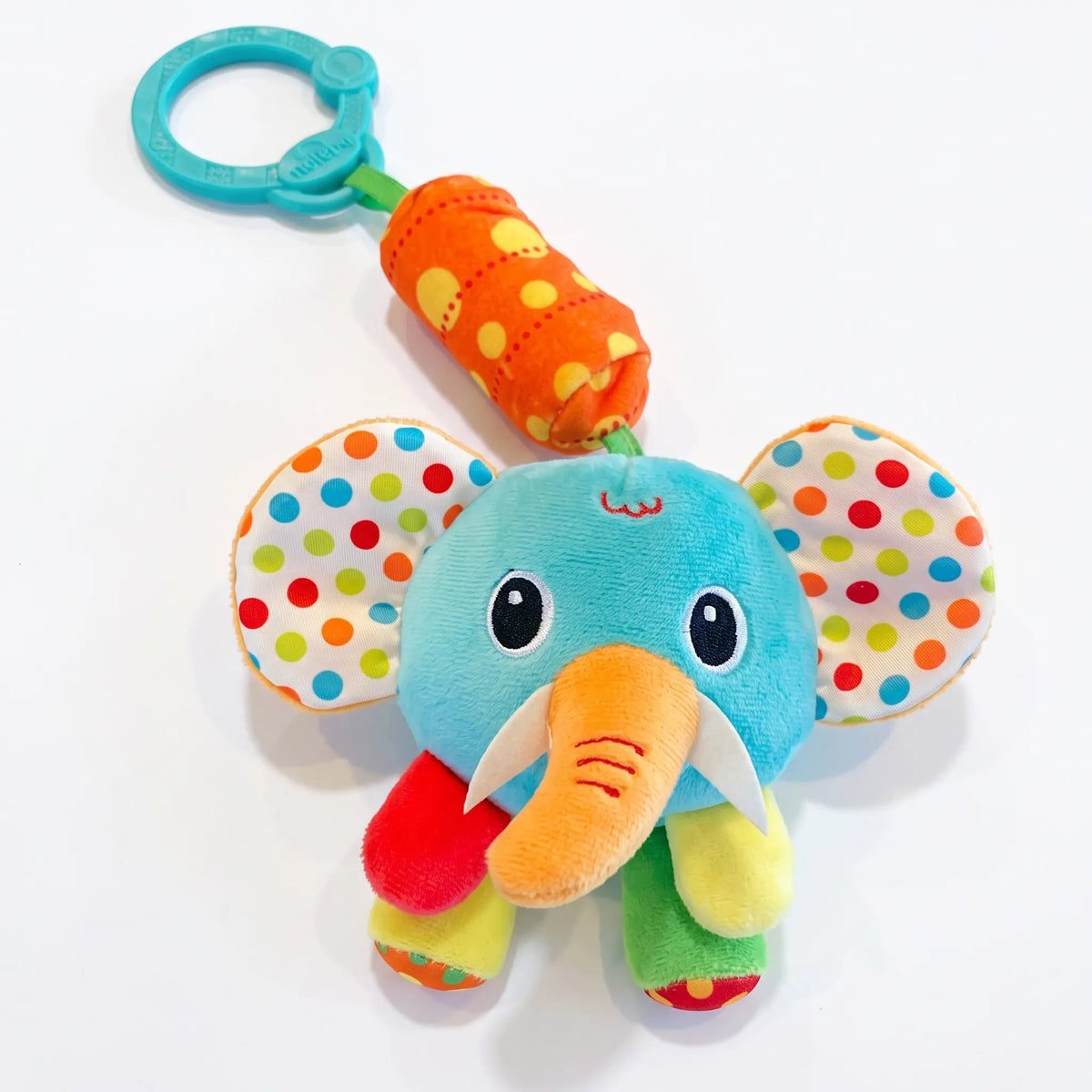 Stroller Clip Rattle Plush Toy