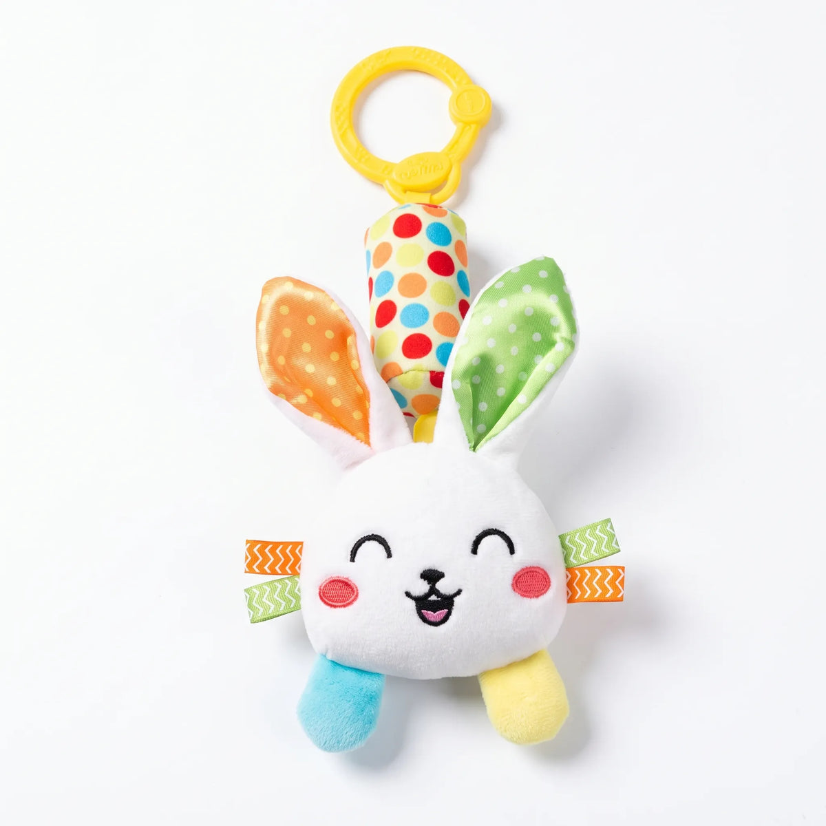 Stroller Clip Rattle Plush Toy