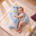 Baby Patting Pillow Sandy Blue Bear