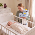 Baby Patting Pillow Sandy Blue Bear