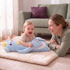 Baby Patting Pillow Sandy Blue Bear