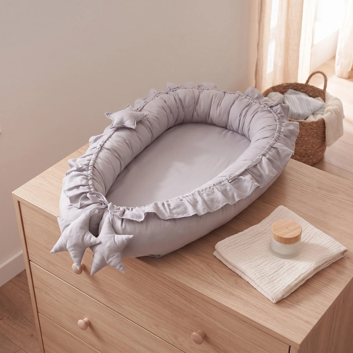 Cotton Baby Nest Co-Sleeper Bed