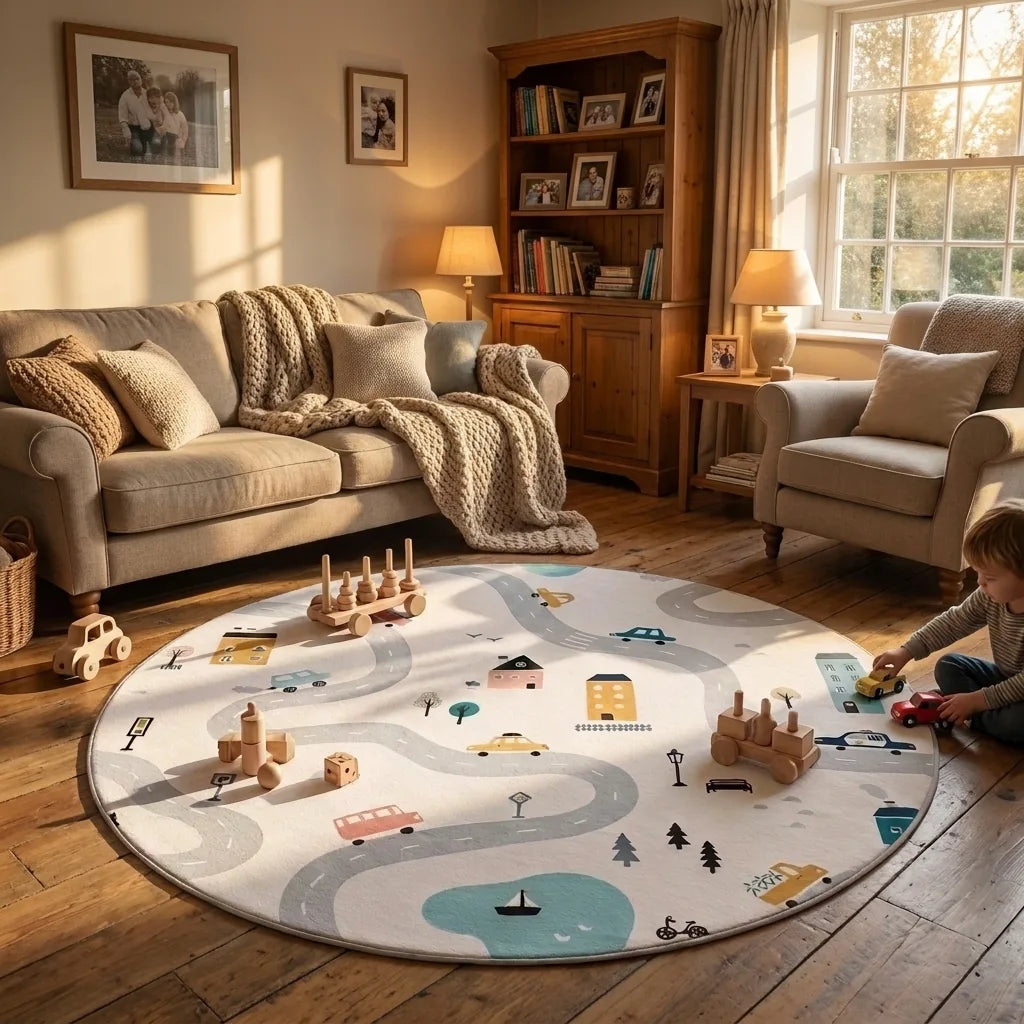 Cars And Trucks Baby Playmat