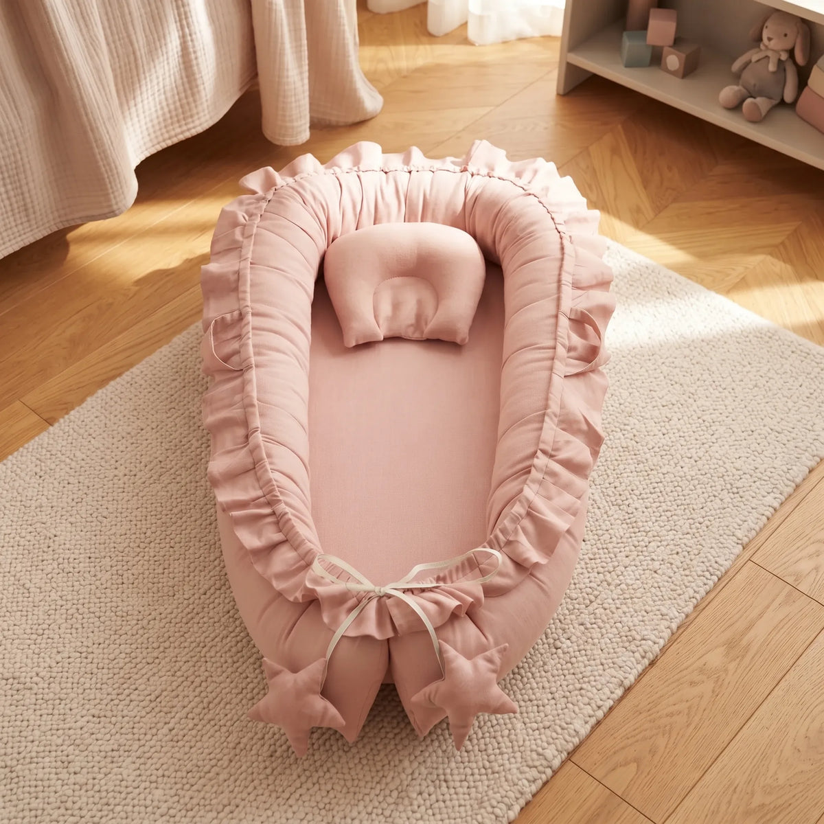 Cotton Baby Nest Co-Sleeper Bed