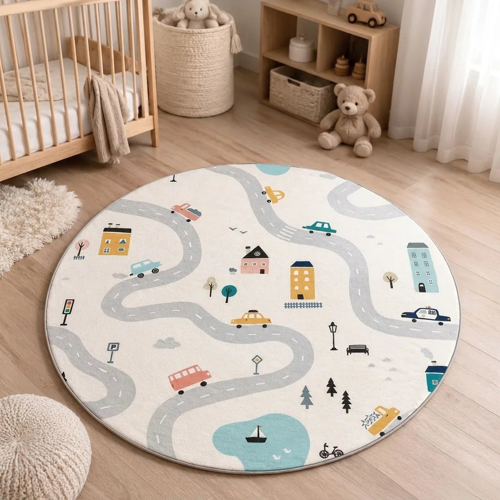 Cars And Trucks Baby Playmat