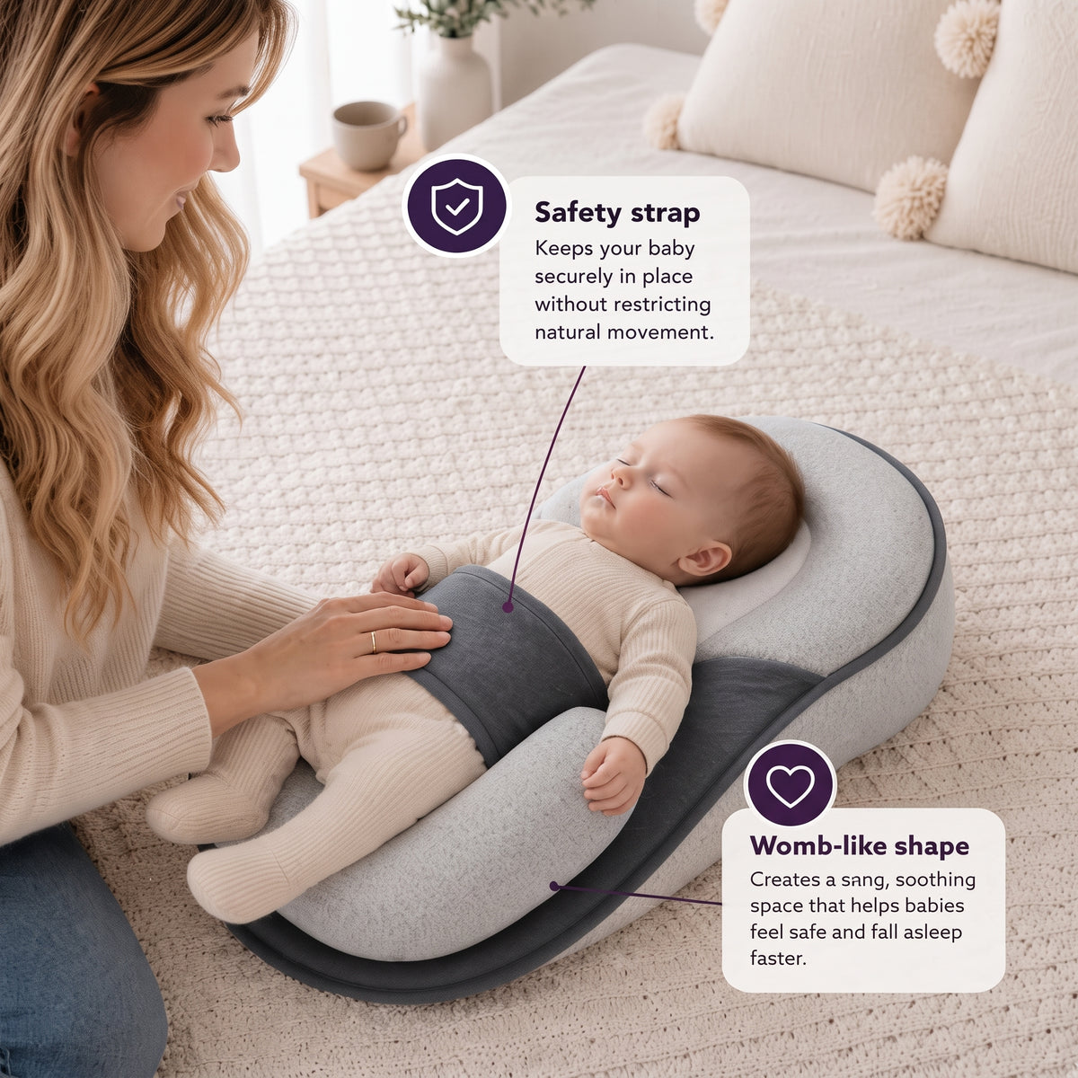 Inclined Newborn Comfort Lounger