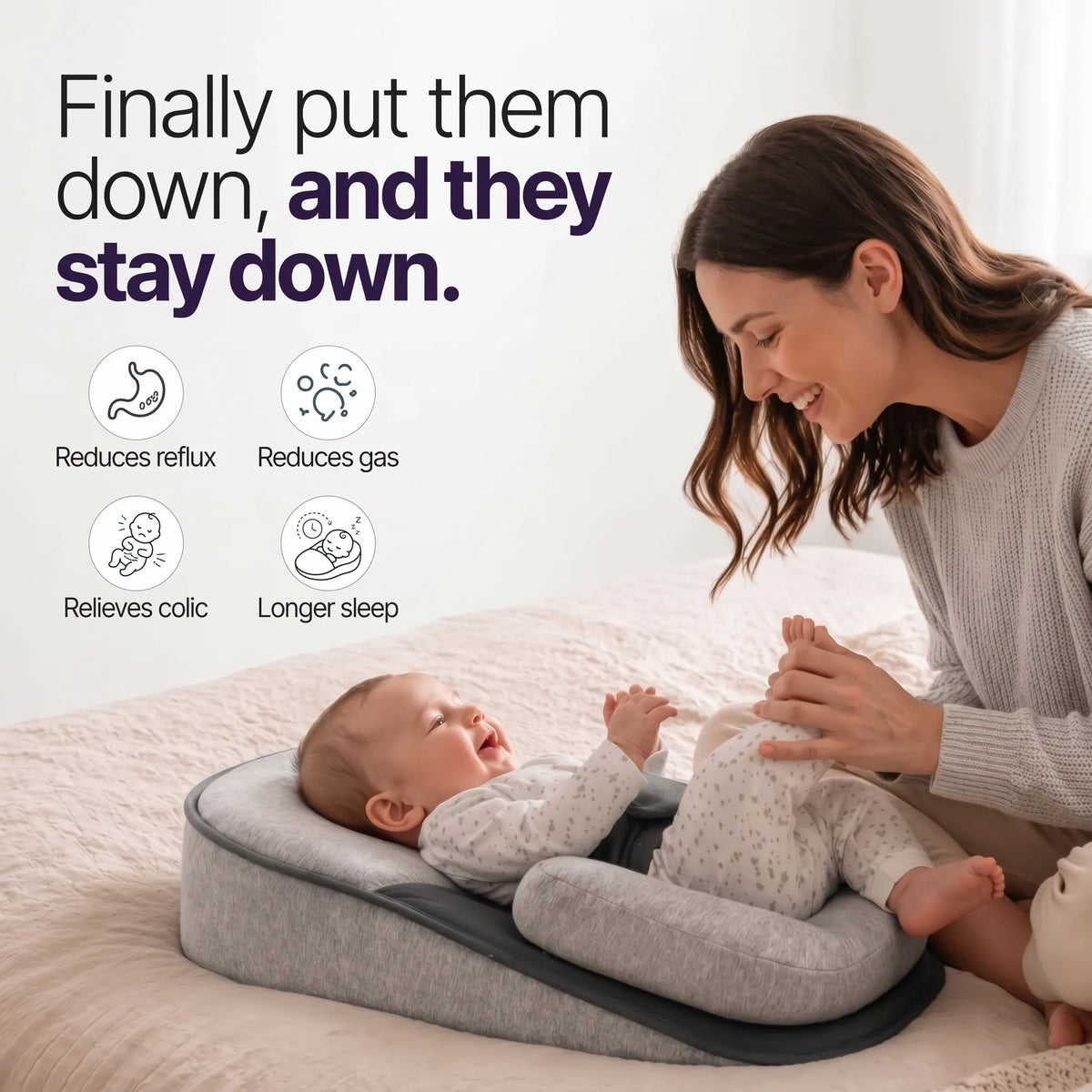 Inclined Newborn Comfort Lounger