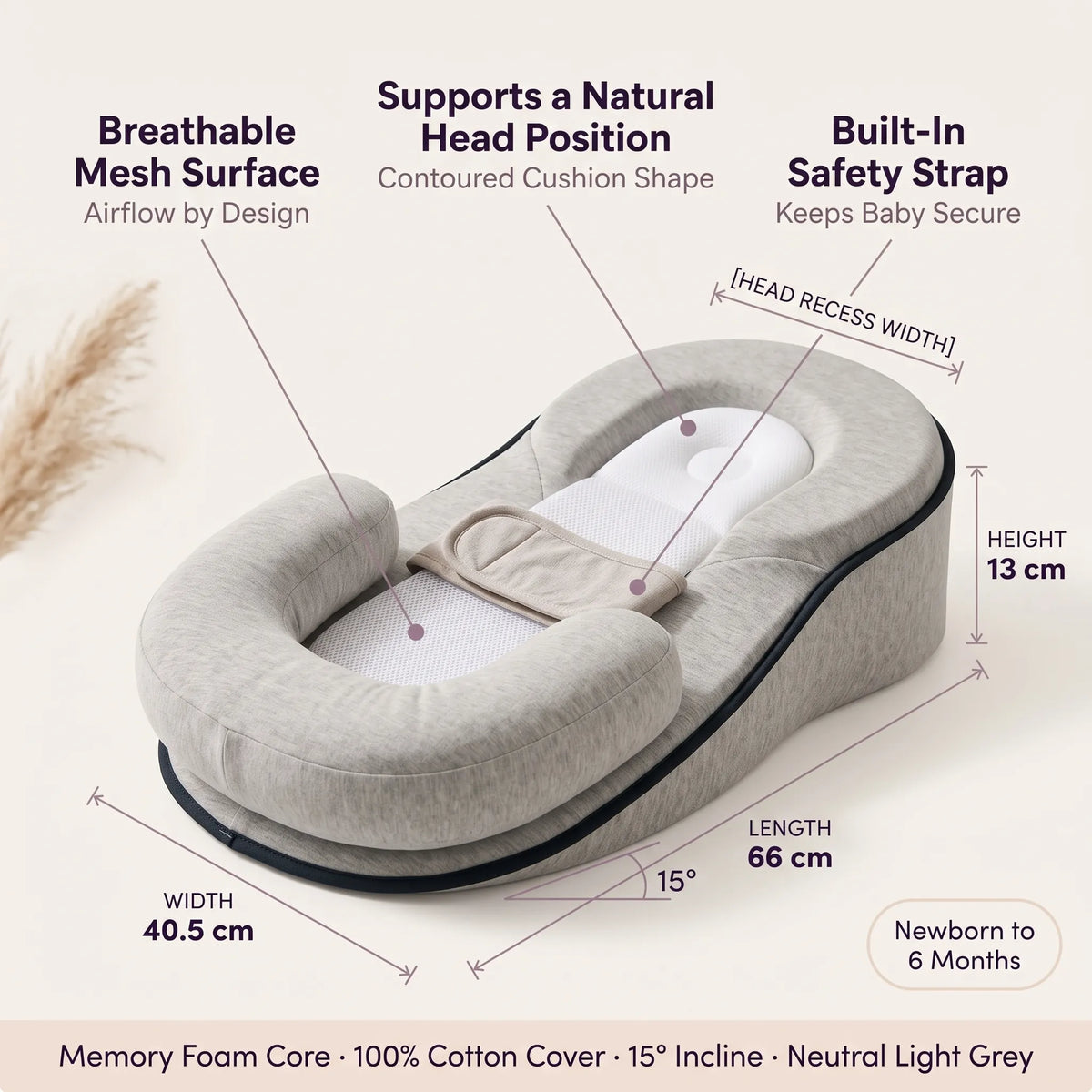 Inclined Newborn Comfort Lounger